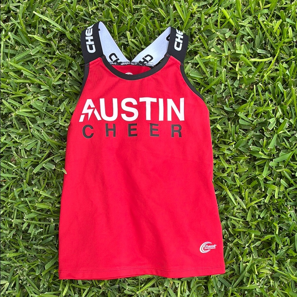 Girls Athletic cheer workout top!!